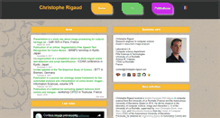 Desktop Screenshot of christophe-rigaud.com
